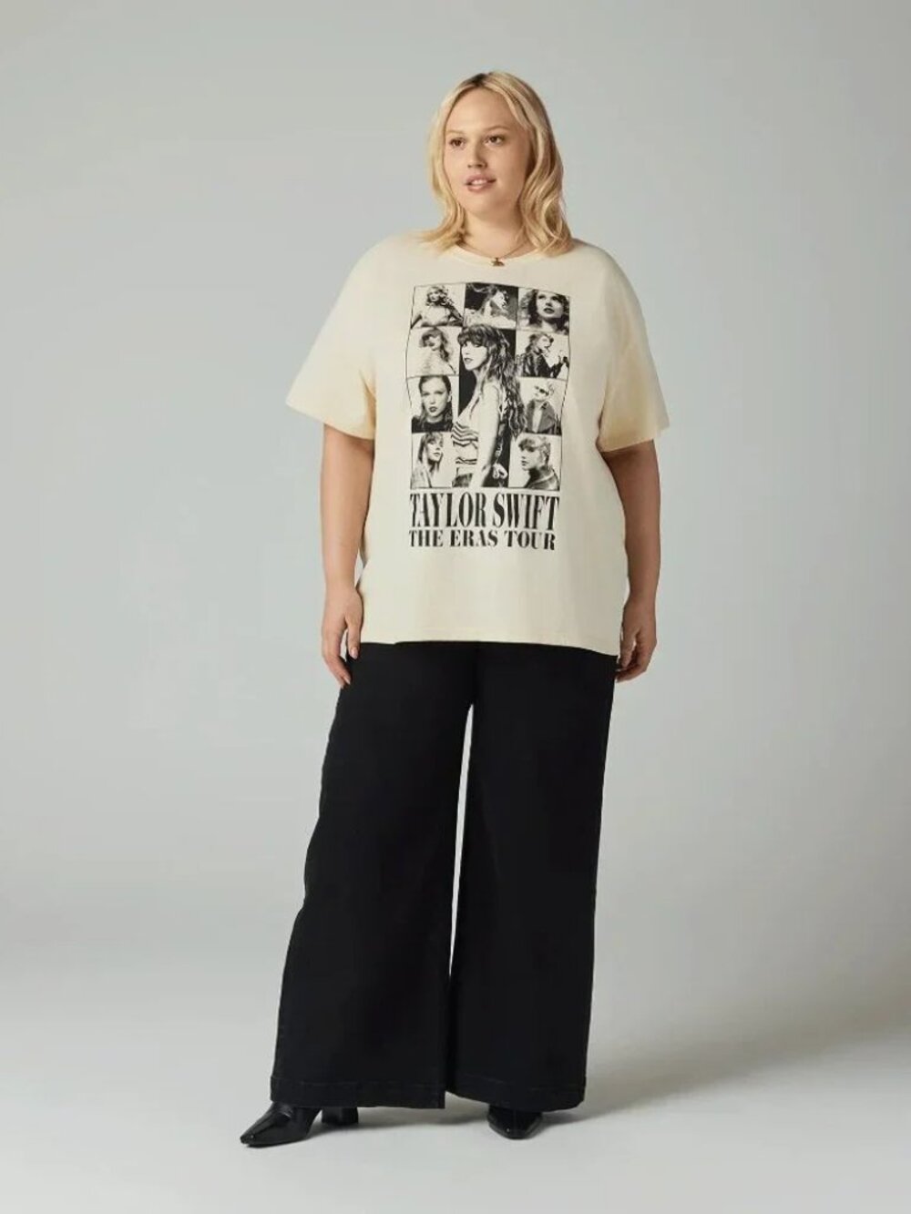 Taylor Swift The Eras Tour Beige T-Shirt 3XL